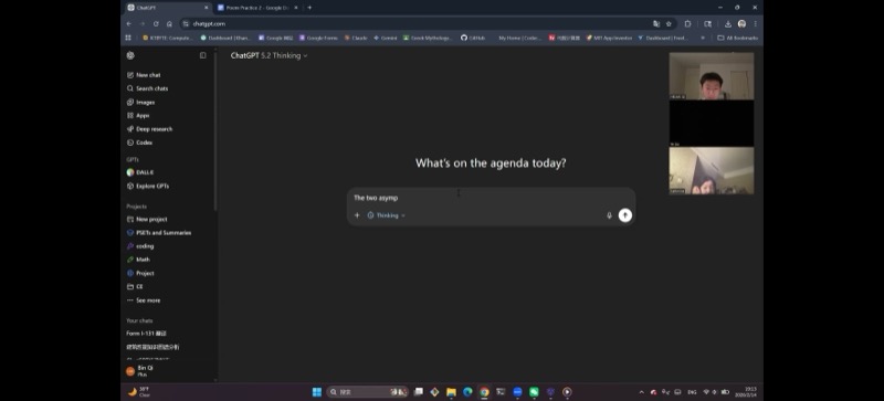The quadratic form matrix and classification of conics